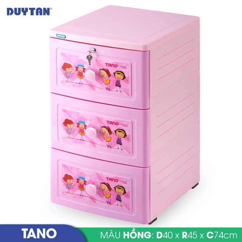 Tủ nhựa duy tân TANO 3 Ngăn