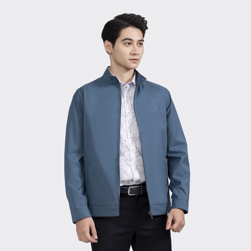 Áo khoác gió nam ARISTINO 2 lớp chất liệu cao cấp phom dáng lịch lãm, trẻ trung - AJK006W2