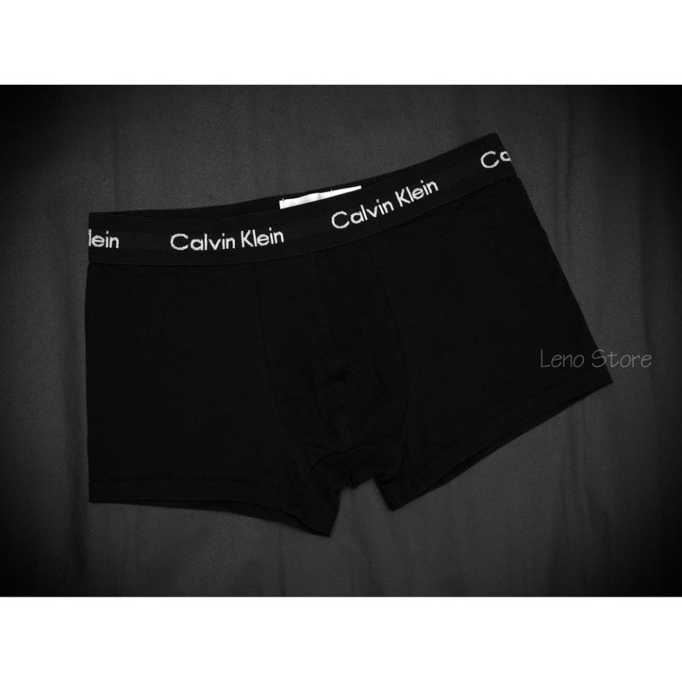 [ XẢ KHO 3 NGÀY ] Quần lót quần sịp nam quần boxer cotton co giãn 4 màu : Đen - Trắng - Ghi - Đỏ - cạp chữ Kle dệt sexy