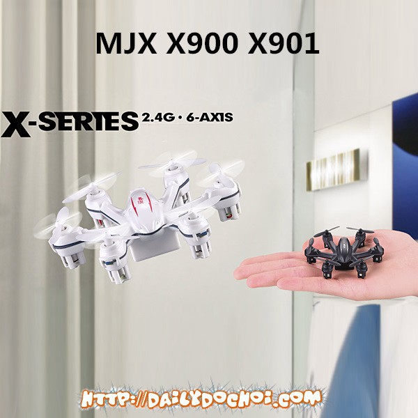 [RUBYRC] Máy bay điều khiển mini 6 cánh chính hãng MJX X901 tại RUBYRC