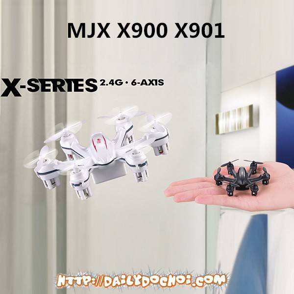 Máy bay điều khiển mini 6 cánh chính hãng MJX X901 tại RUBYRC