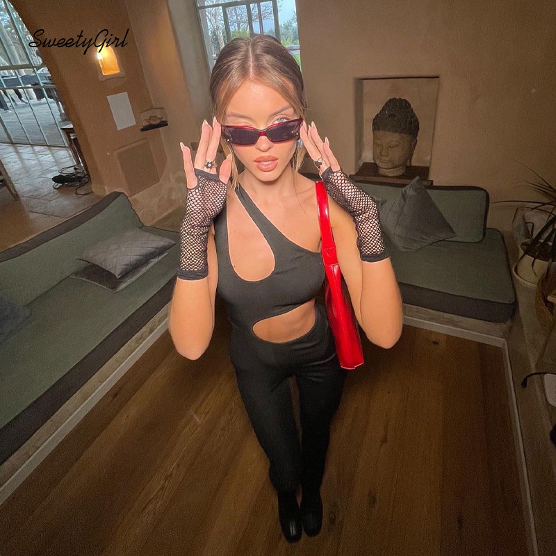 Áo Liền Quần Thể Thao Hở Vai Màu Trơn Thời Trang Quyến Rũ Cho Nữ 2022