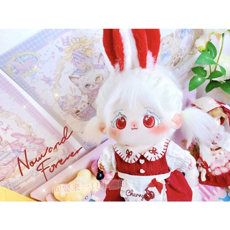 Doll 20cm Thỏ Tuyết Siro Doll Không Thuộc Tính