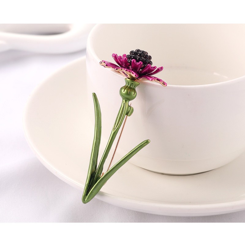 Cài áo thời trang hình hoa cúc 3D xinh xắn GC200