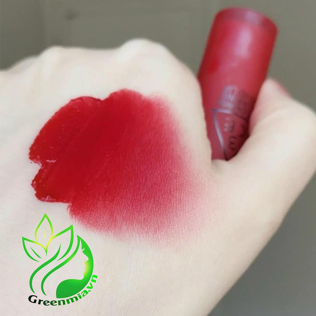 Son Kem Tint 3CE Blurring Liquid Lip Claret – Màu Đỏ Anh Đào Đậm Tôn Da Quyến Rũ