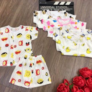 Combo 3 bộ cotton giấy cho bé