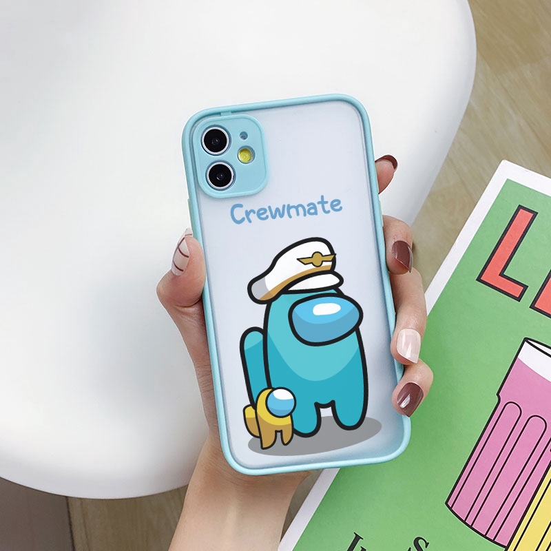 Ốp lưng iphone nhám Among us 6/6plus/6s/6s plus/7/7plus/8/8plus/x/xs/xs max/11/11 promax/12 /12 pro max -Awifi Case S1-7 | BigBuy360 - bigbuy360.vn