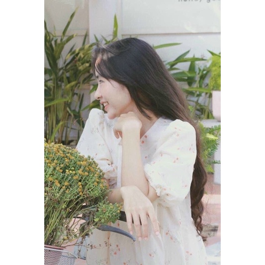 ĐẦM HOA DÁNG DÀI FREE SIZE CÔNG CHÚA