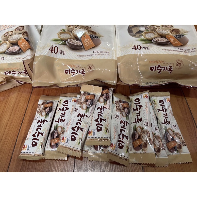 Ngũ cốc dinh dưỡng nhập khẩu Hàn Quốc túi 40 gói, thơm ngon, ít đường