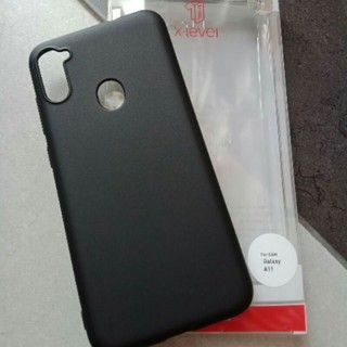 Ốp lưng xlevel màu Samsung A11 màu đen