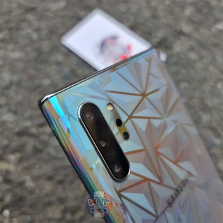 Miếng dán mặt lưng 3D vân kim cương cho Note 10 Plus / Note 10