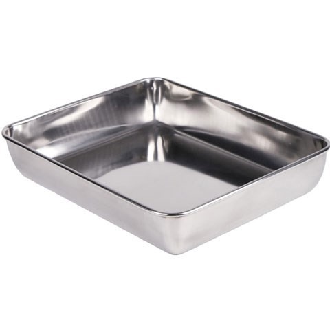 Mâm Inox Đặc Biệt 25x35x5Cm - Hàng Chất Lượng Cao