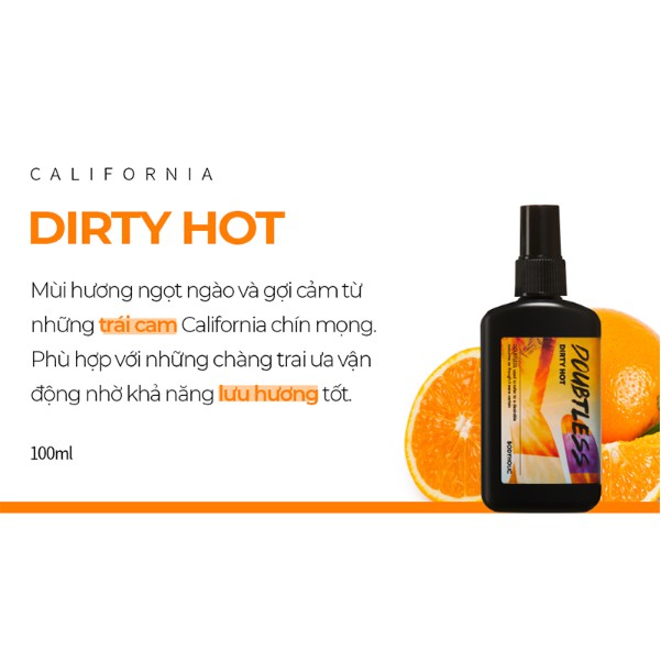 [Tặng kèm scrunchies]  Xịt thơm toàn thân - [BODYHOLIC] DOUBTLESS HAIR & BODY MIST | BigBuy360 - bigbuy360.vn