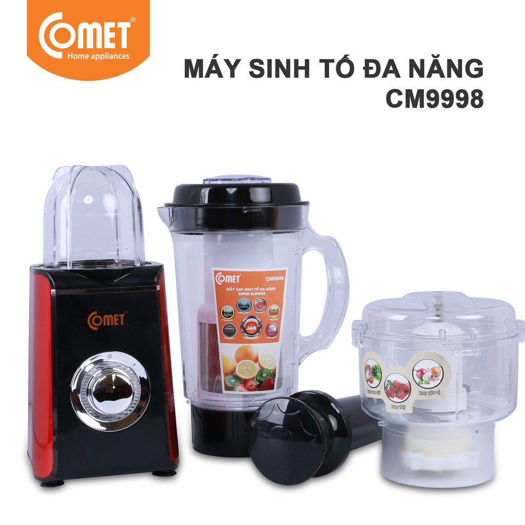 Máy xay sinh tố đa năng Comet - CM9998 - Hàng nhập khẩu