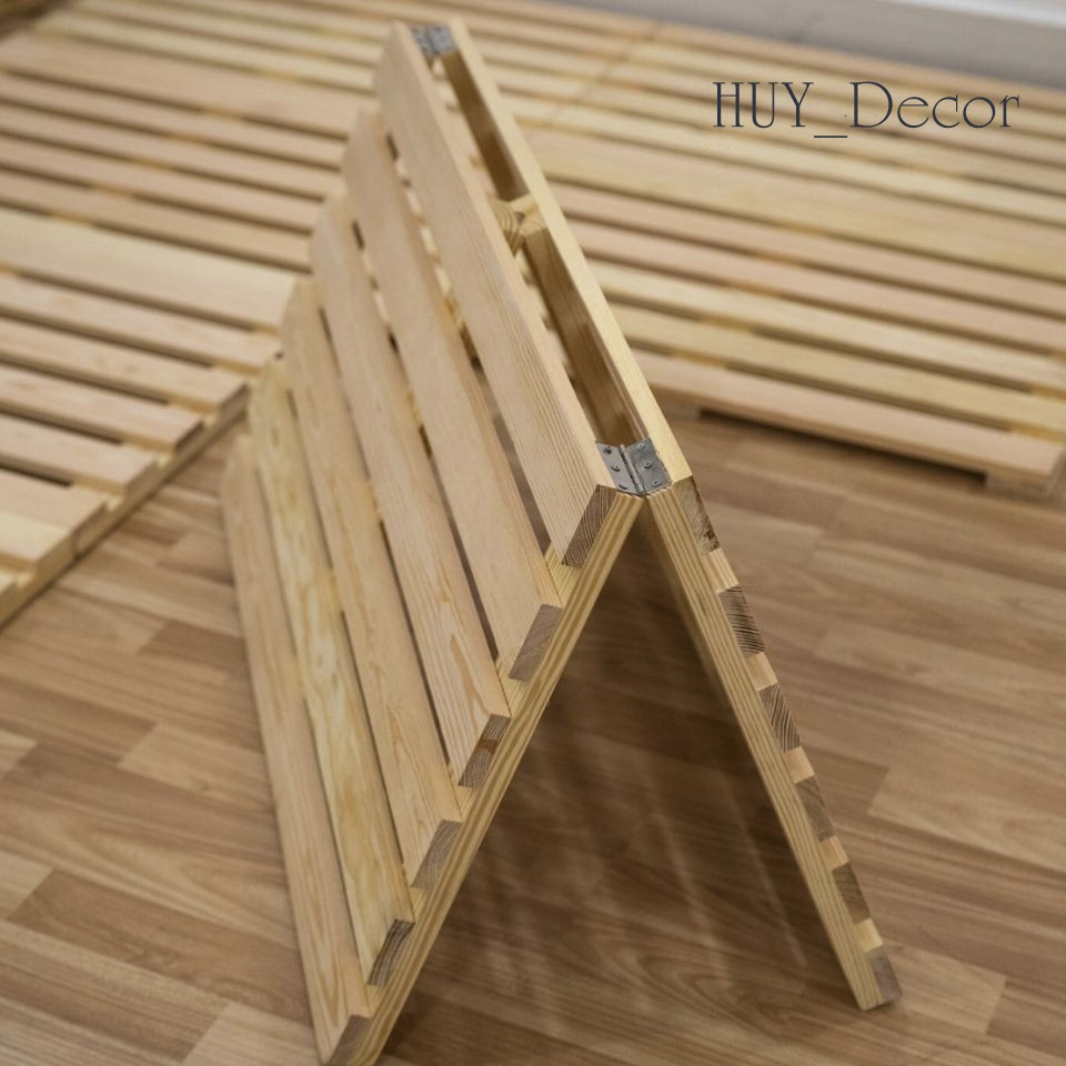Giường Pallet 1m8x2m  Gỗ Thông Gấp Gọn Cho Homestay | BigBuy360 - bigbuy360.vn