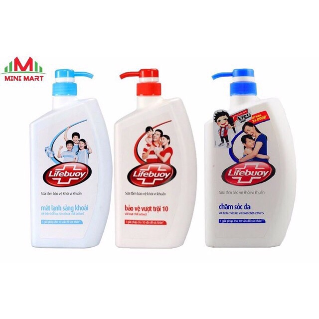 Sữa tắm lifebuoy 850g