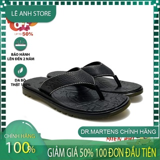 Dép doctor 2a92 bảo hành 12 tháng, dép kẹp doctor nam , da da doctormartens