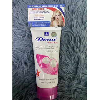 sữa rửa mặt dona
