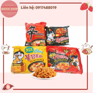 Mì cay Samyang 140g / Shin Nongshim Ramyun 120g (Date: T4/6.2022)