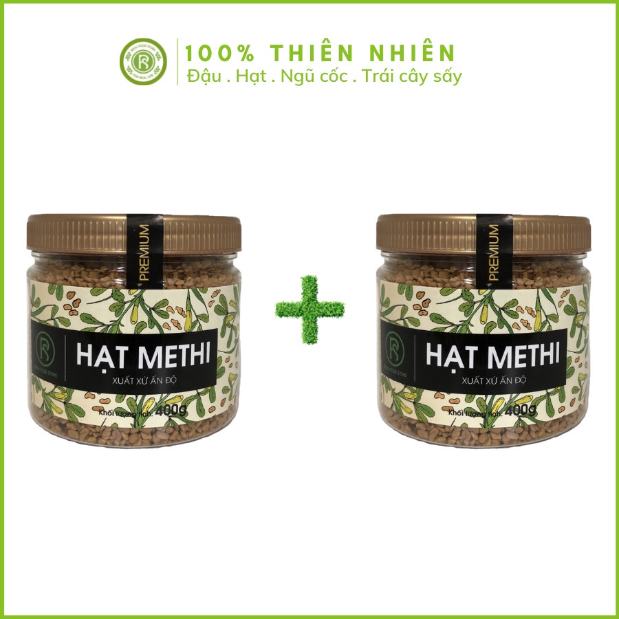 [Combo] 2 Hũ Hạt Methi thương hiệu REAL FOOD nhập khẩu Ấn Độ  (350g/Hũ)