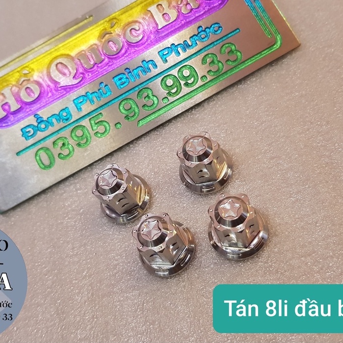 Tán bít TBT mẫu v1 6mm 7mm 8mm 10mm 12mm 14mm inox 304 bảo hành trọn đời