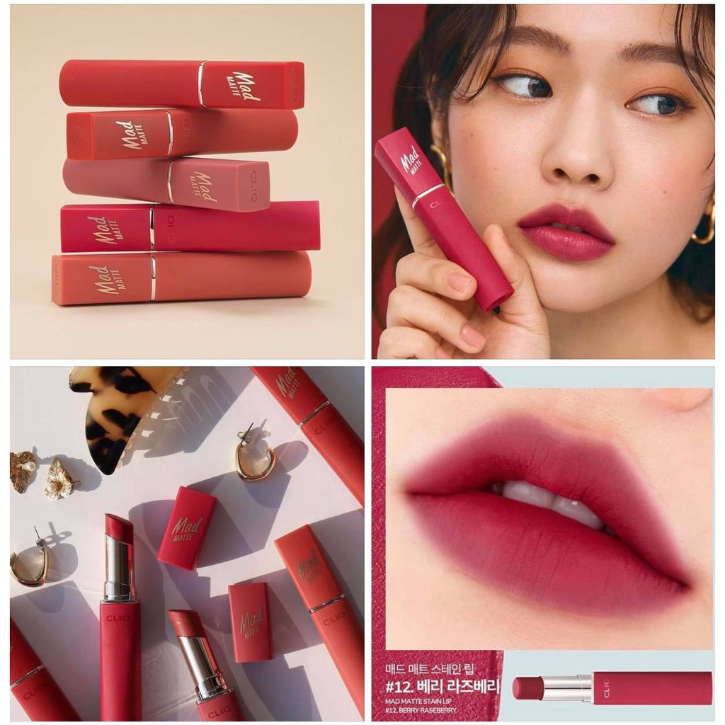 Son thỏi CLIO MAD MATTE STAIN LIPS