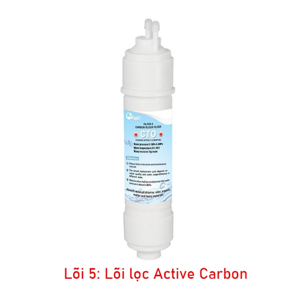 Bộ 5 lõi lọc nước nhập khẩu Fujie PP-CTO-RO