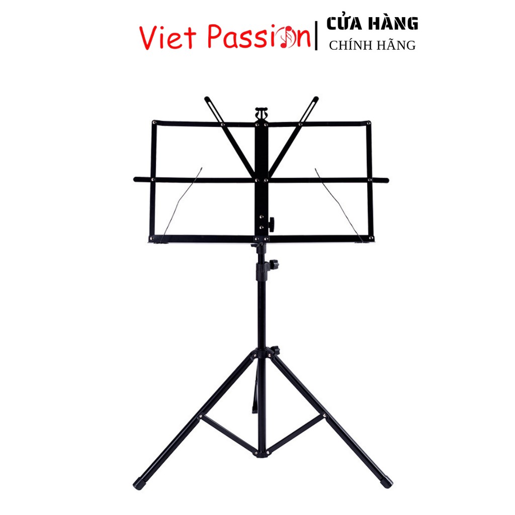 Giá nhạc nhỏ để bản nhạc sách nhạc học đàn guitar tặng kèm bao đựng gấp gọn Viet Passion