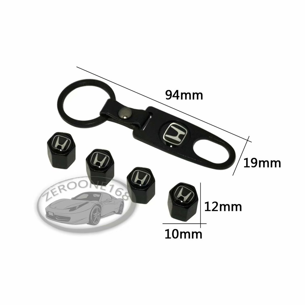 Set 4 nắp đậy van bánh xe kèm móc chìa khoá cho Mercedes Benz GLE GLC AMG GLK GLA CLS CLA A C E Class