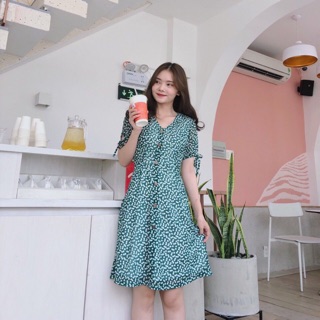 Đầm hoa Vintage