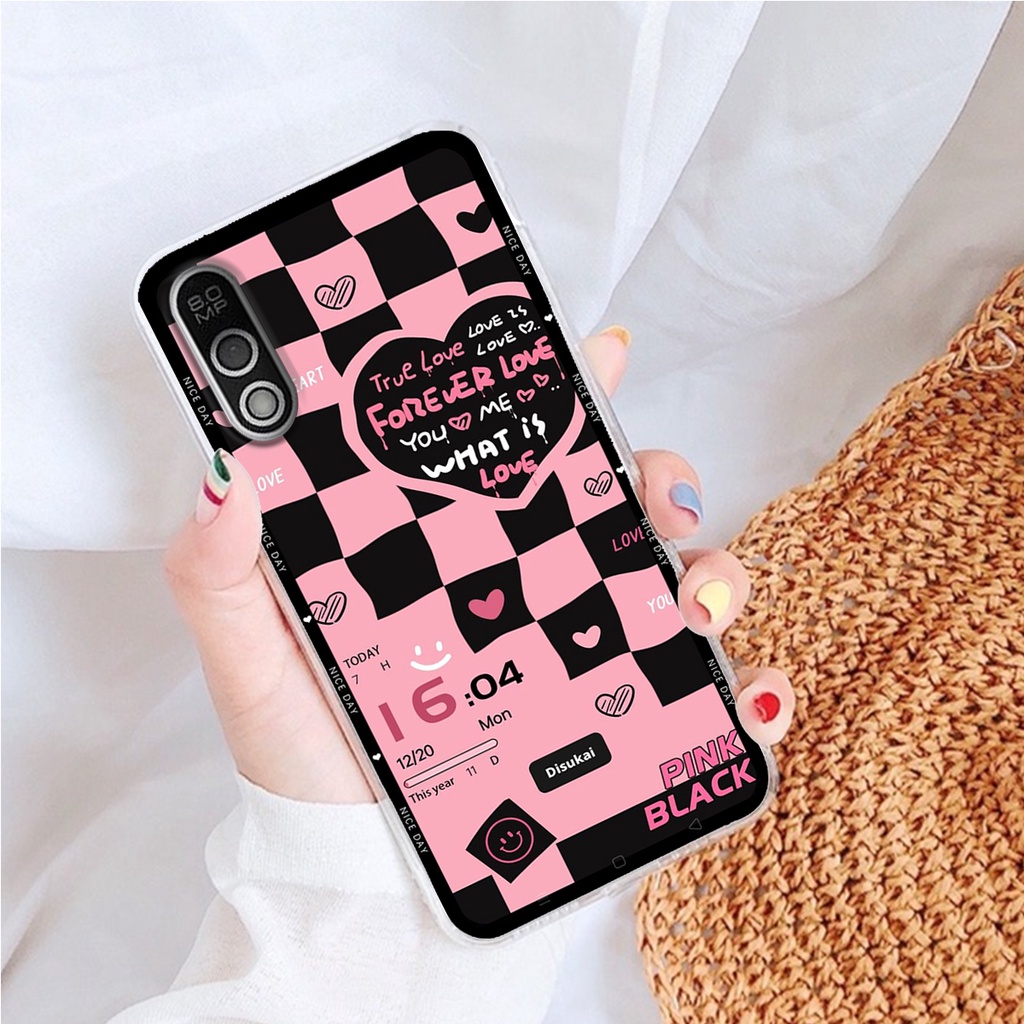 Ốp Lưng VSMART BEE 3 - LIVE  - STAR ,  In Hình &quot;Black Haeart&quot; Phong Cách Đẹp.