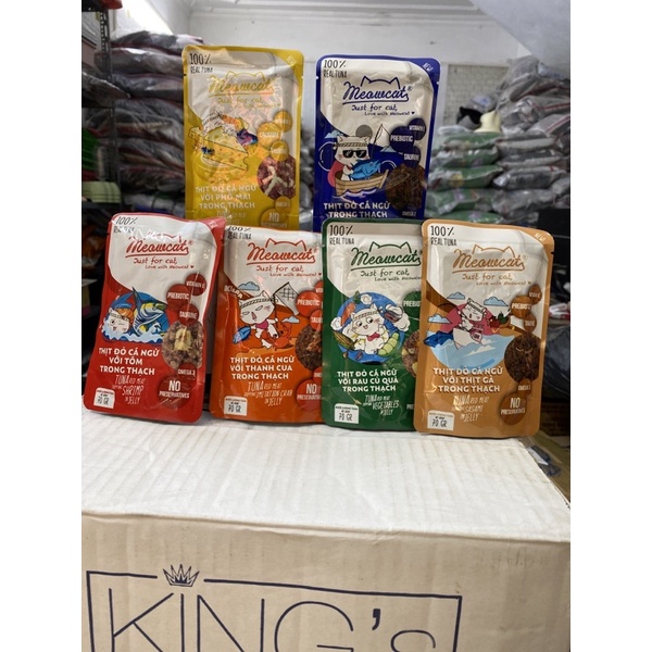 Pate cho mèo Meowcat 70g