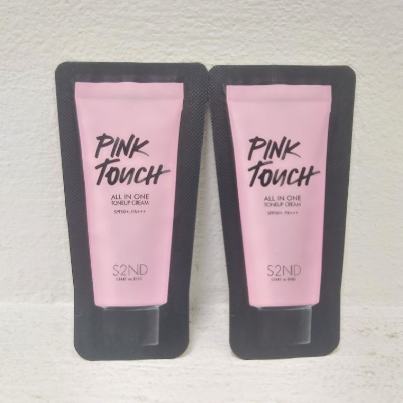 Gói sample chống nắng, nâng tone, dưỡng trắng PINK TOUCH S2ND SPF50+ PA+++ | BigBuy360 - bigbuy360.vn