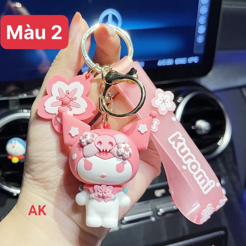 MÓC CHÌA KHOÁ HÌNH GẤU HỒNG KUTE