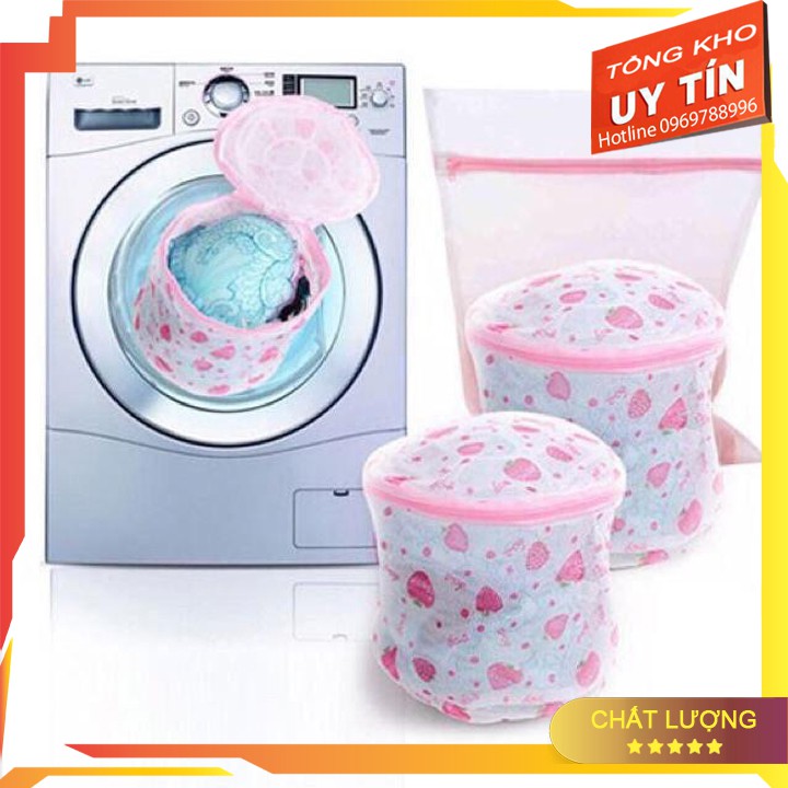 Combo 3 Túi Lưới Giặt Tròn Bảo Vệ Đồ Lót Tiện Ích