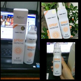 Xịt chống nắng toàn thân v7 spf50