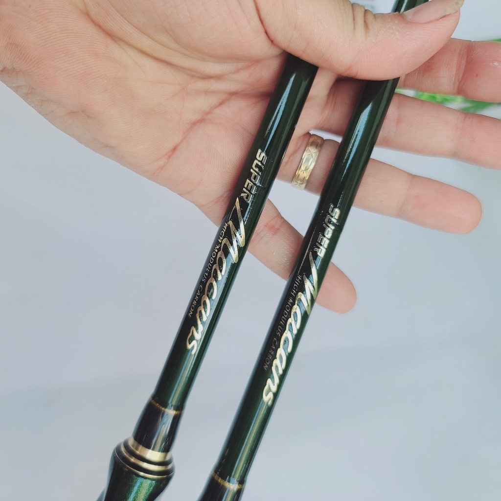 Cần câu lure 4 khúc Super Cemreo Macans siêu nhẹ, độ cứng M thu gọn tiện lợi phukiencaulure cần câu lure chất lượng cao