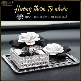 Nước hoa chanel trang trí taplo xe hơi, tinh dầu ô tô, khử mùi, chống say xe hiệu quả