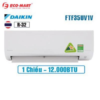 Điều hòa Daikin 1 chiều 12000BTU R32 FTF35UV1V/RF35UV1V