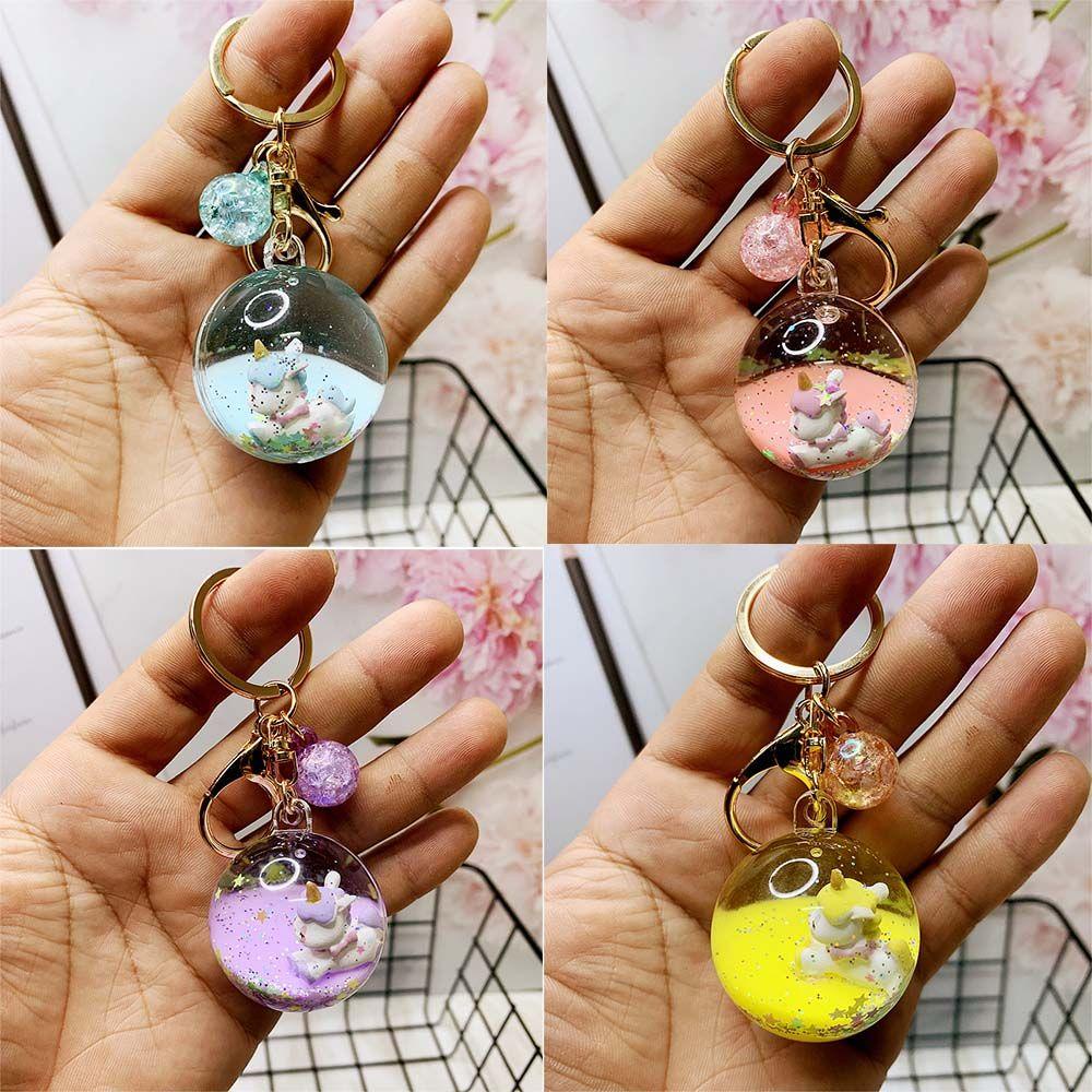 Móc Khóa Hình Kỳ Lân Bằng Acrylic Xinh Xắn