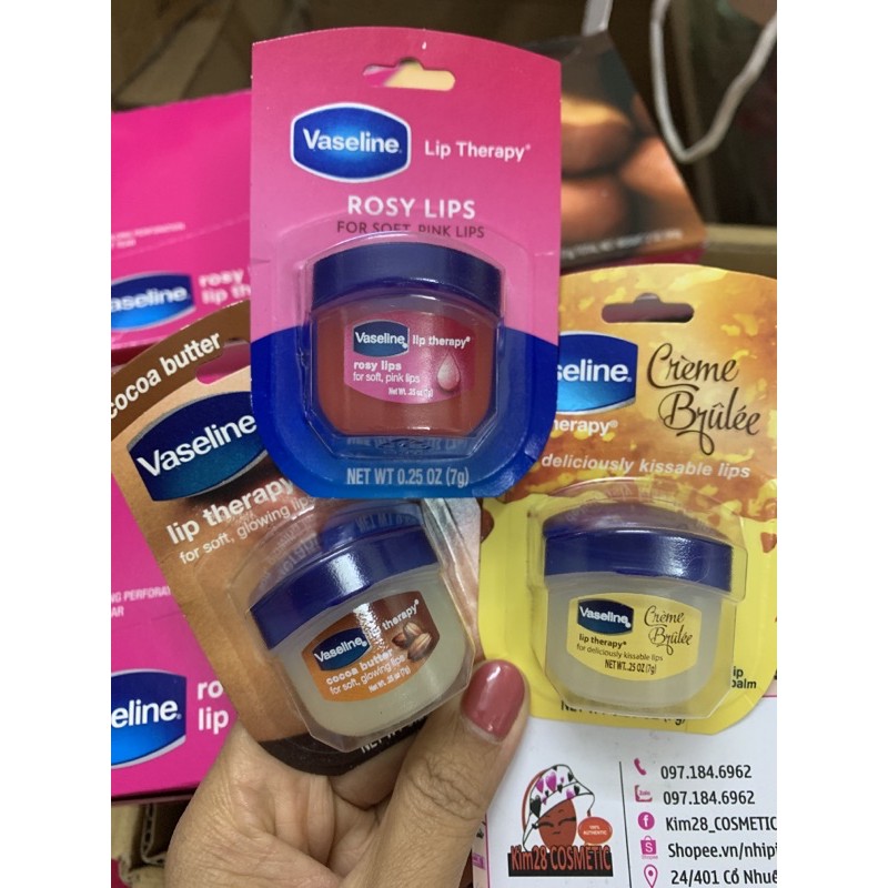 Sáp dưỡng môi Vaseline Lip Therapy 7g