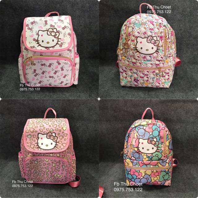 Balo Hello Kitty hàng đẹp - ảnh thật