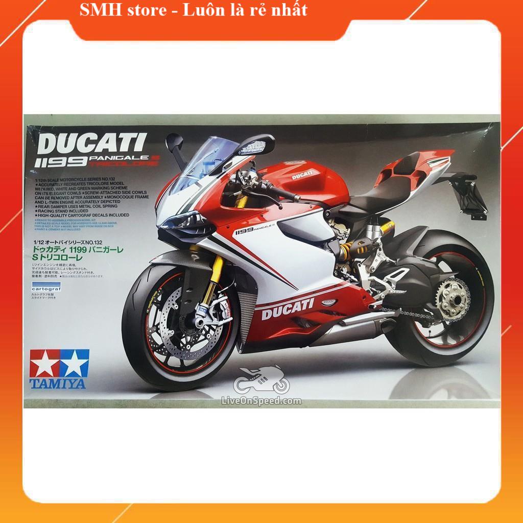 mô hình kit lắp ráp ducati 1199 tỷ lệ 1/12 hãng tamiya