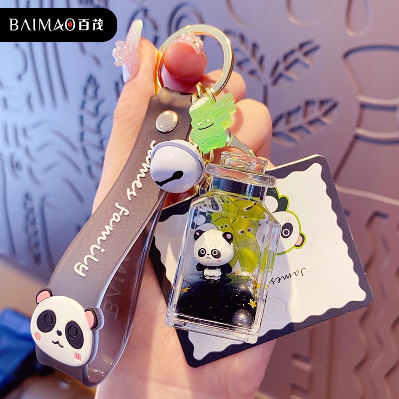 Móc Khóa Hình Bình Điều Ước Dầu james family Dễ Thương Phụ Kiện Túi Xách Thời Trang Bạn Gái