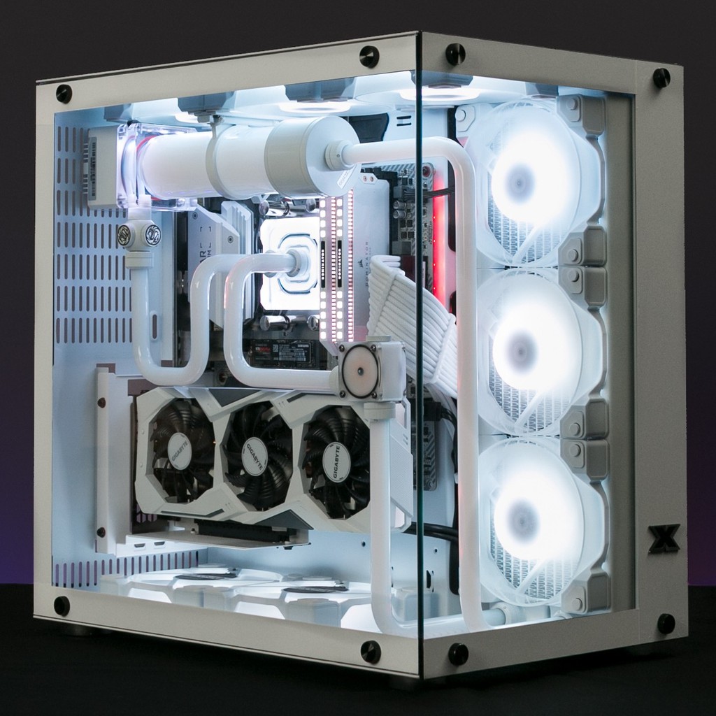 [Mã 66ELHASALE hoàn 7% đơn 500K] Pack 3 Quạt tản nhiệt Case Fan ID-Cooling TRIO SNOW DF-12025-ARGB 12cm
