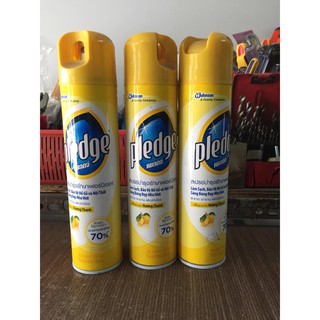 Chai xịt bóng, làm sạch và bảo vệ đồ gỗ Pledge hương Chanh.