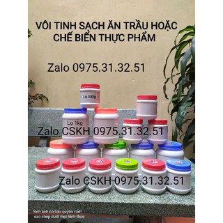 vôi sạch làm bánh hoặc ăn trầu tiện dụng