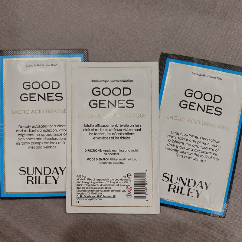 Mẫu thử Tinh chất Trẻ hoá da Sunday Riley Good Genes