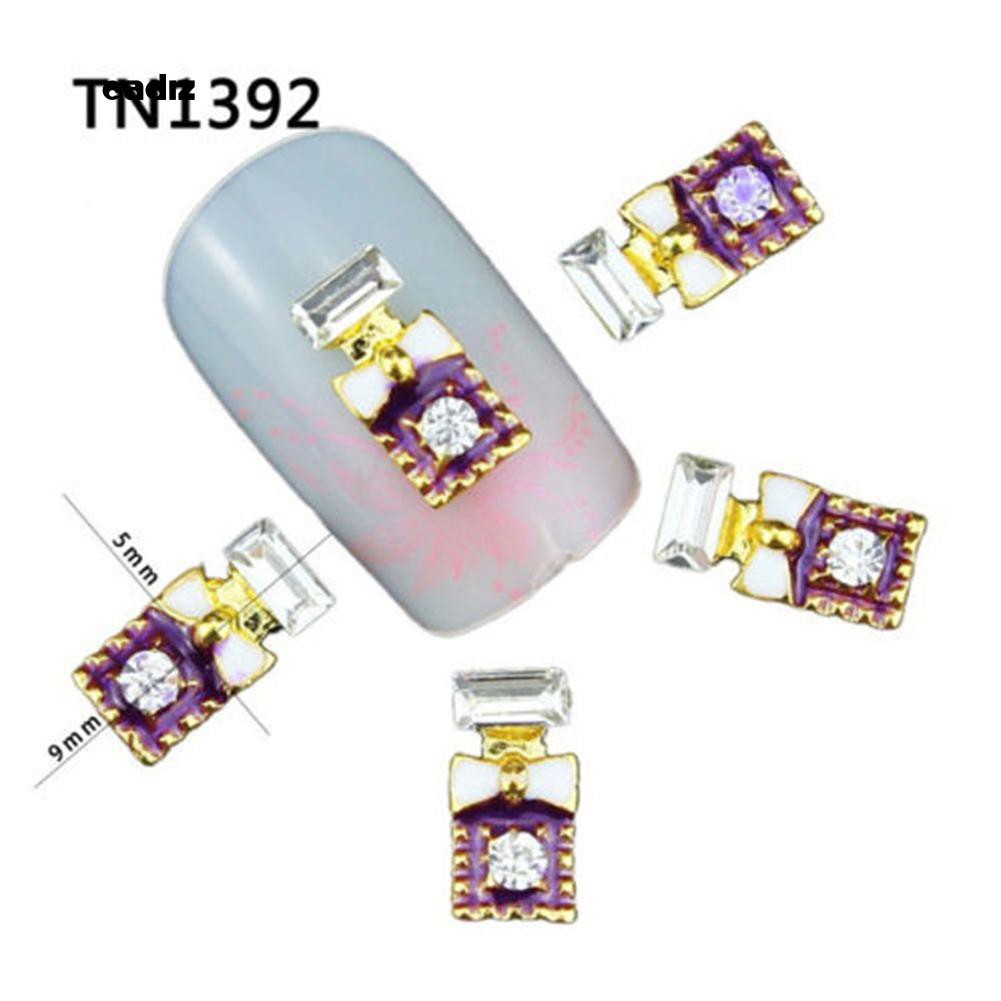 Bộ 10 đá pha lê đính móng tay dễ thương ngộ nghĩnh