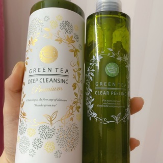 Combo Tẩy Trang & Tẩy Tế Bào Chết Sants Marche Green Tea